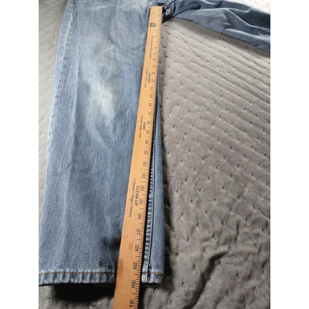 🔥 CLASSIC Levi's 550 Relaxed Fit Jeans Men's 36x32 Medium Wash Tapered Denim! - Picture 4 of 11